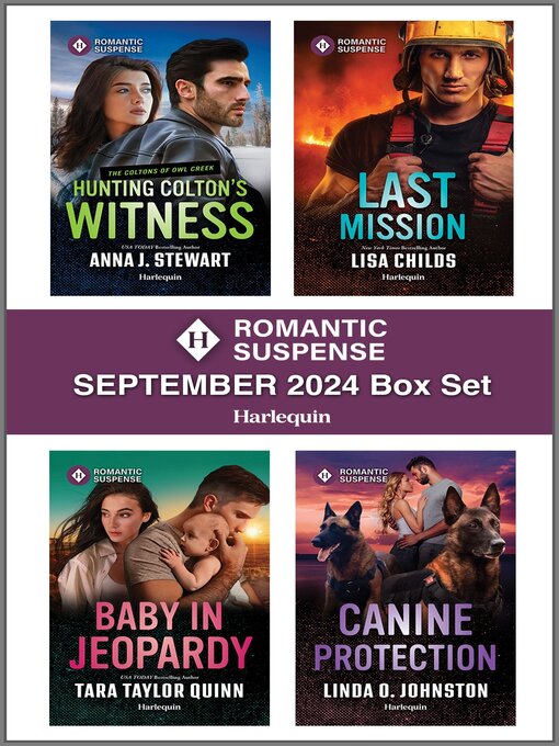 Cover image for Harlequin Romantic Suspense September 2024--Box Set